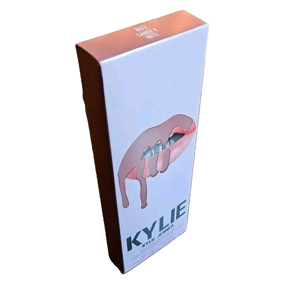 Kylie Cosmetics Matte Liquid Lipstick Liner  Kit 802 Candy 2 Pc New